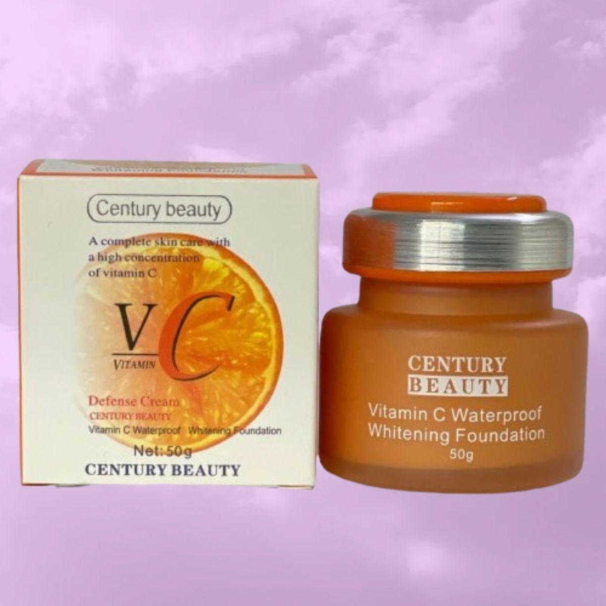 Century Beauty Vitamin C Waterproof Whitening Foundation