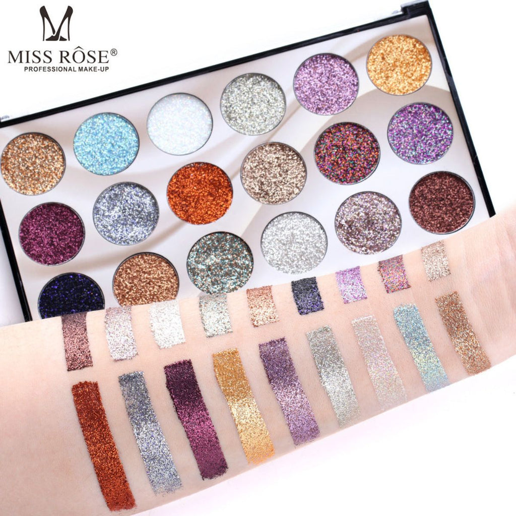 Miss Rose 18 Colour Glitter Kit