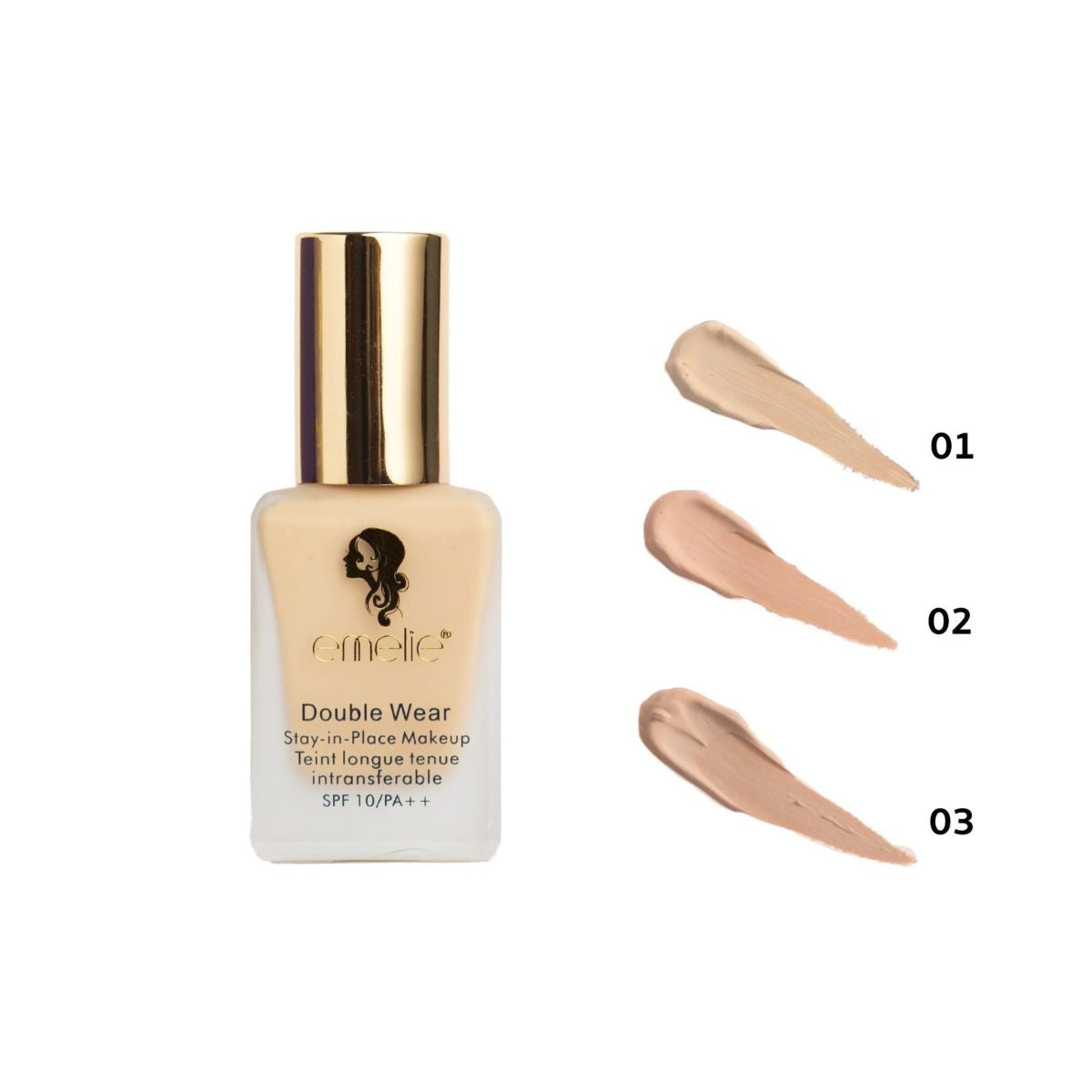 Emelie Double Wear Foundation SPF 10/PA++