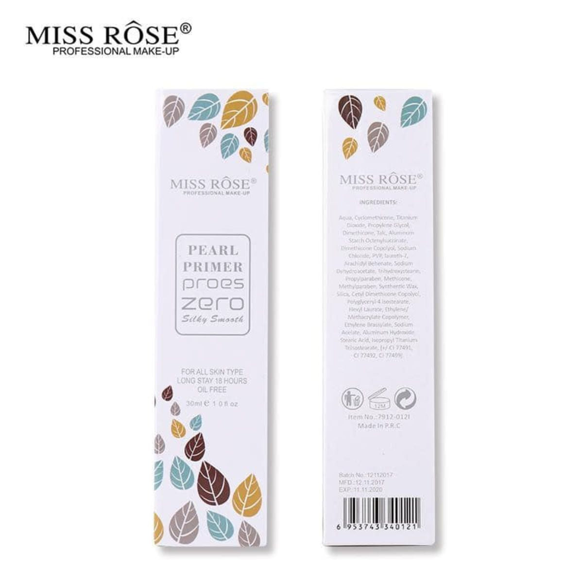 Miss Rose Zero Pore Primer