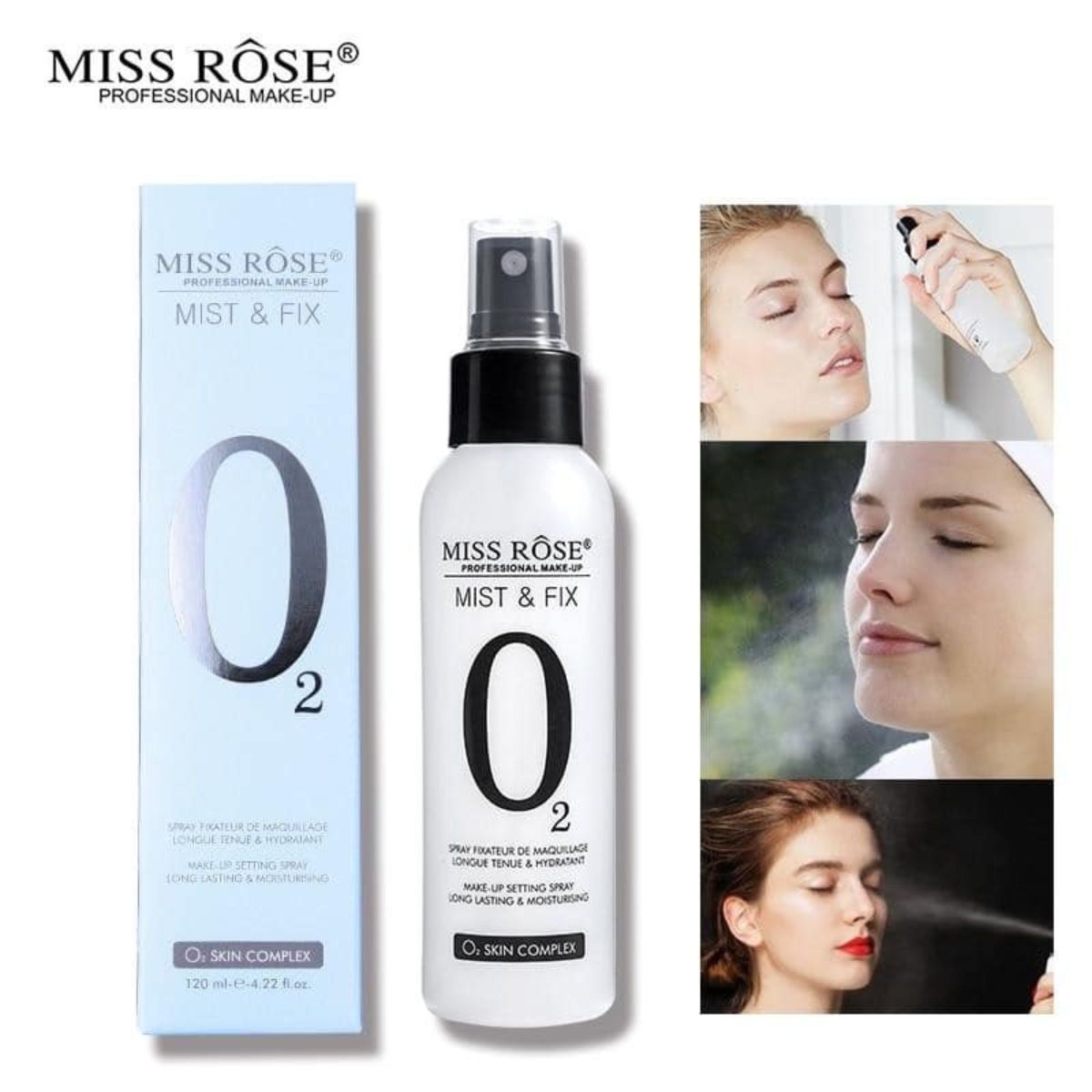 Miss Rose O2 Mist & Fix Setting Spray